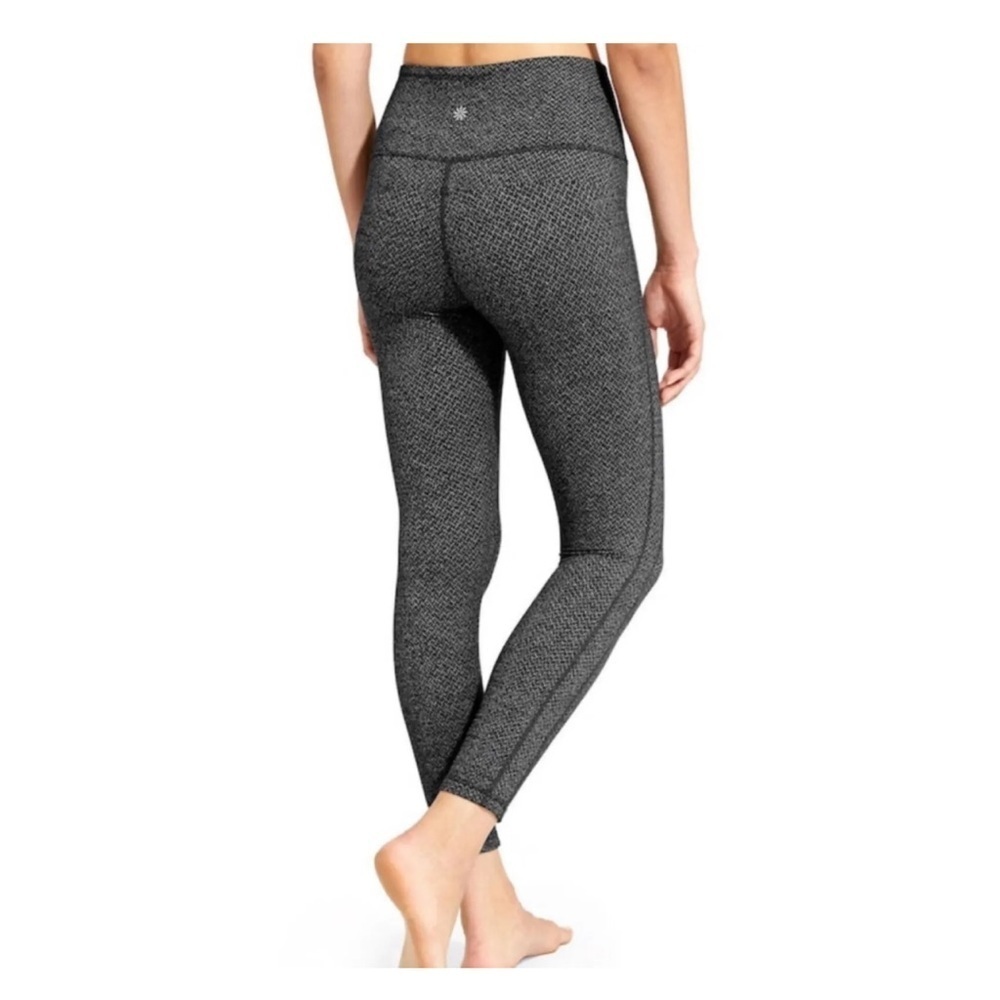 Athleta High‎ Rise Knit Leggings Womens Size XS Gray